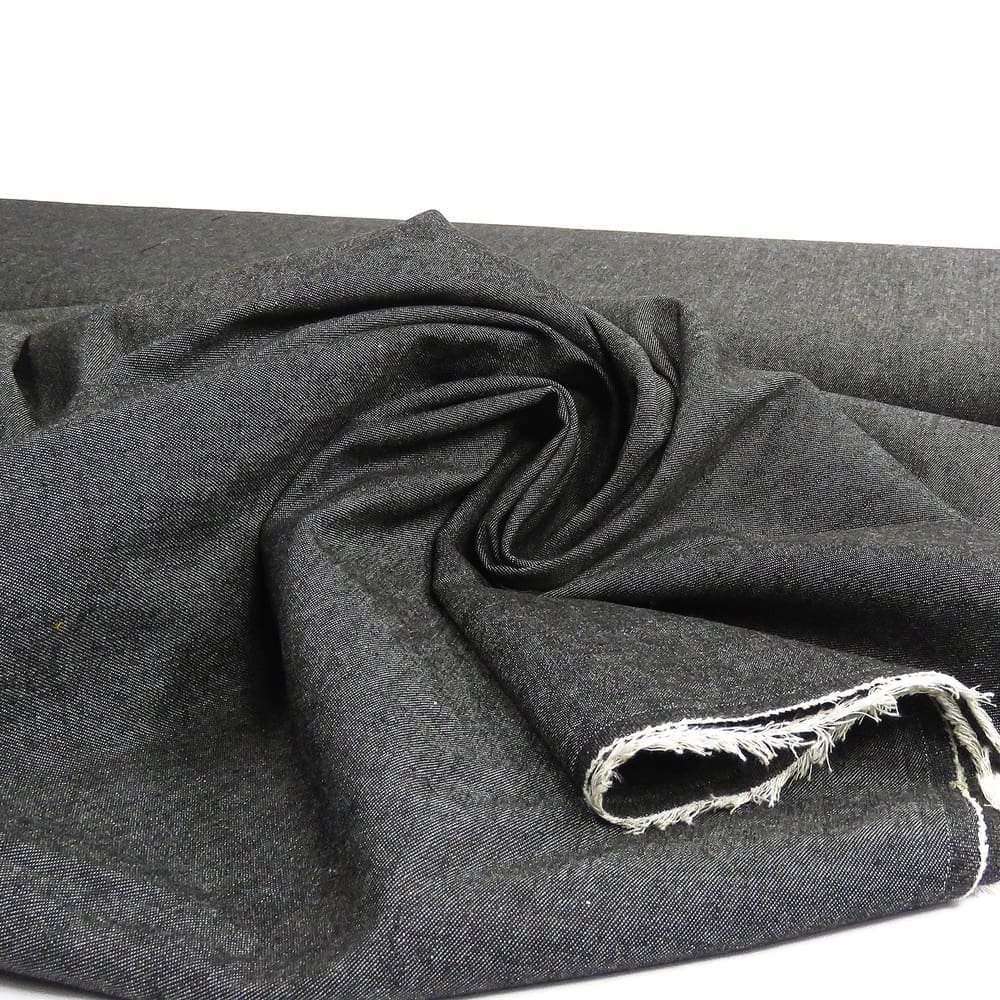 Sort Denim Bomuld 210 gr - Billede 2