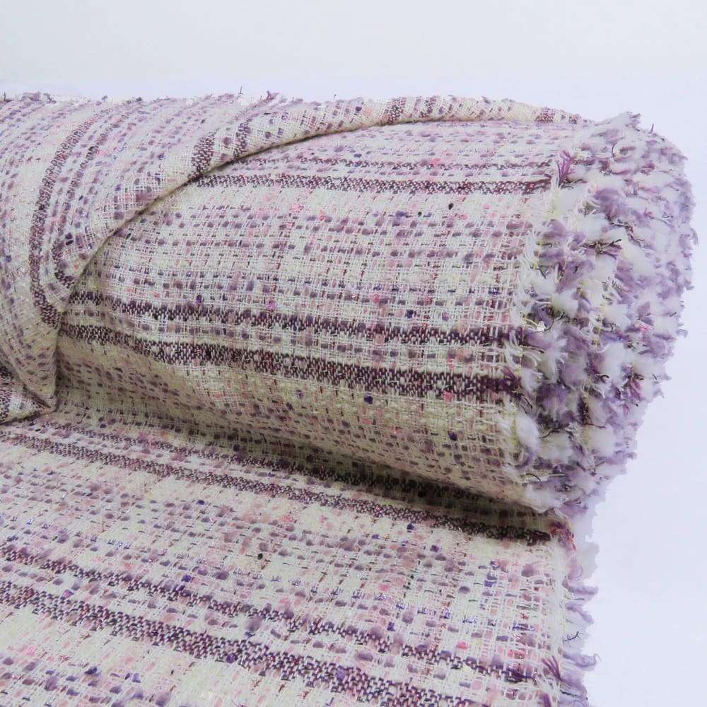 Lilla Rosa Boucle Ternet Chanel-Look - Billede 3