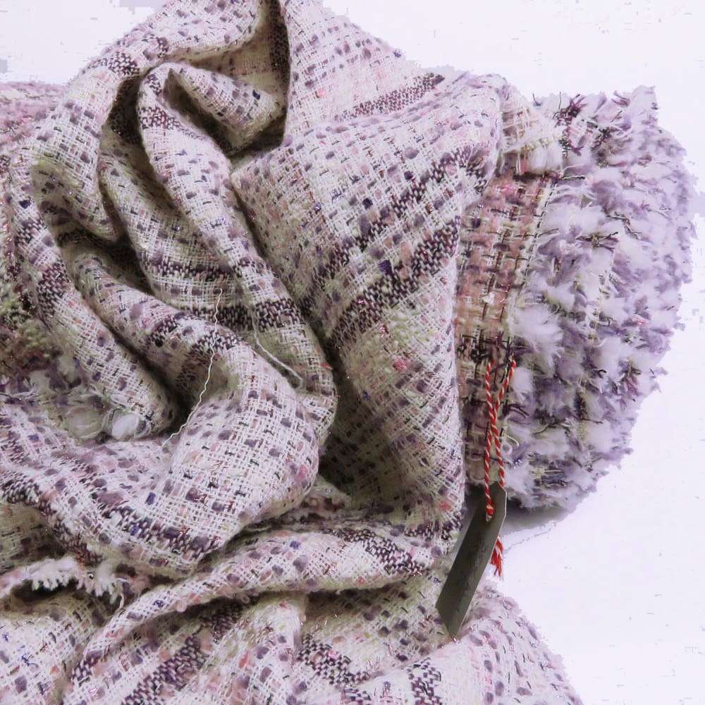 Lilla Rosa Boucle Ternet Chanel-Look - Billede 2