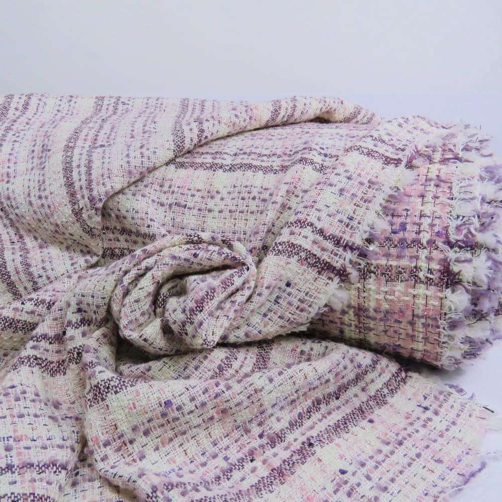 Lilla Rosa Boucle Ternet Chanel-Look - Billede 4