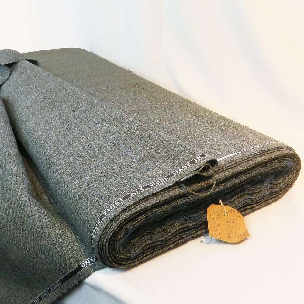 Vintage Uld "Taurus Twist " Blå Tern - Billede 5