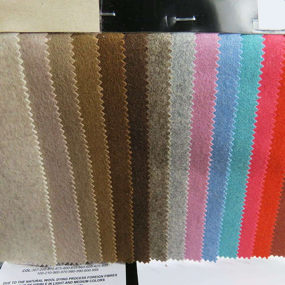 Uld og Viscose Blanding i 34 Farver