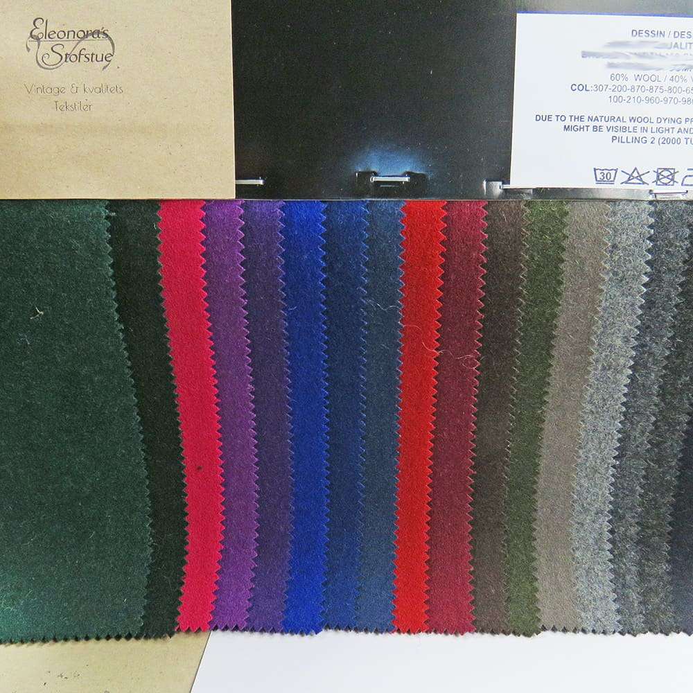 Uld og Viscose Blanding i 34 Farver - Billede 3